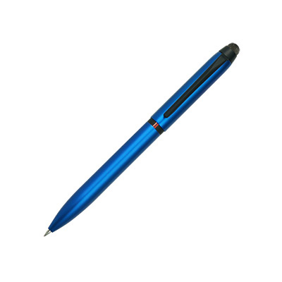 ジェットストリームスタイラス 3色ボールペン【本体：ネイビー 名入れ：なし】
